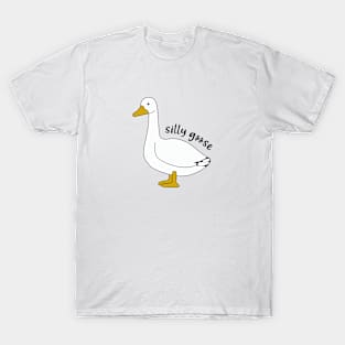 silly goose funny T-Shirt